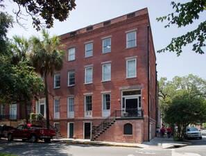 Majoituspaikan julkisivu