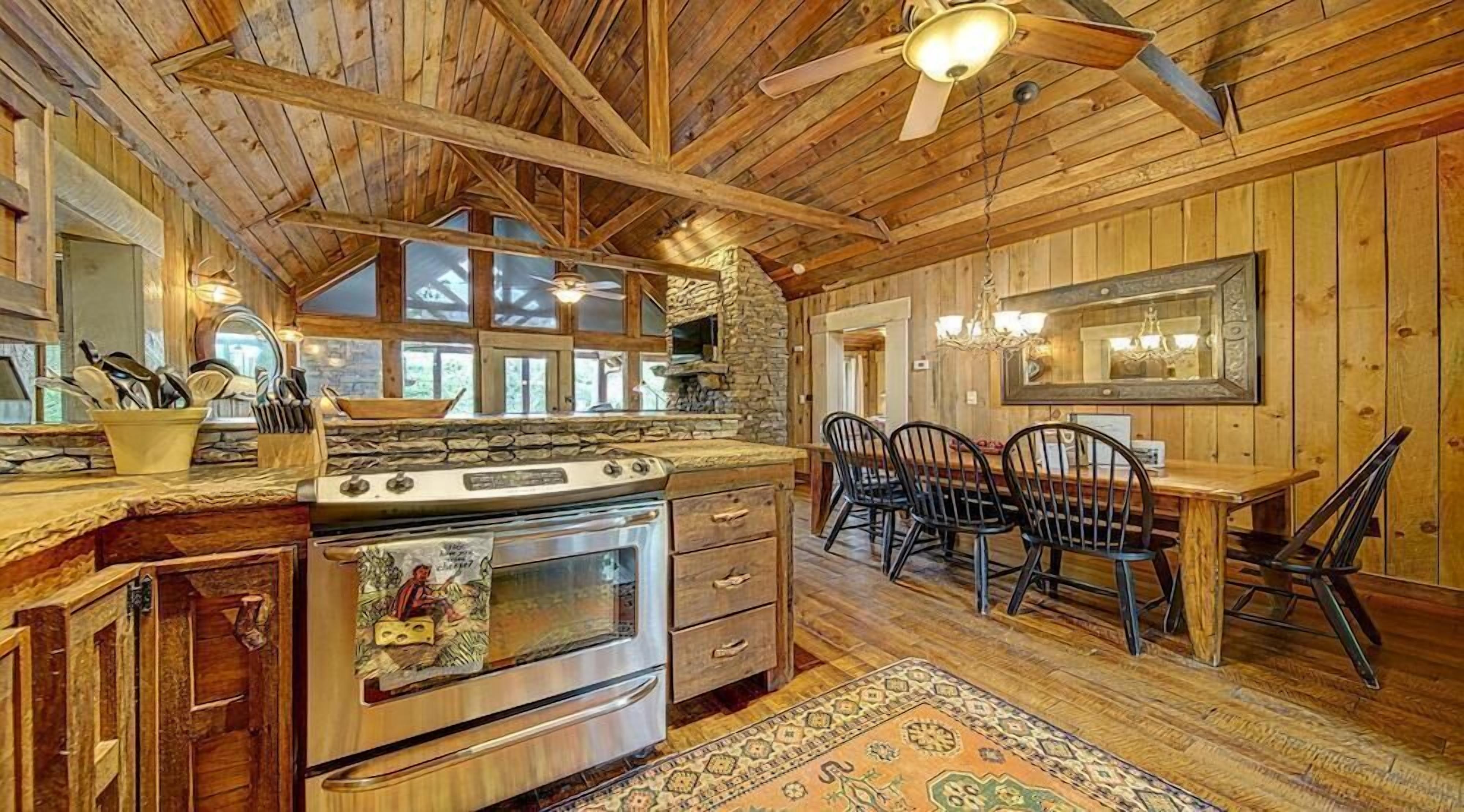 Rock N' River- Riverside retreat | Year Round Trout Stream | Master on Main