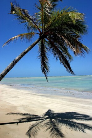 Ubicación a pie de playa y arena blanca