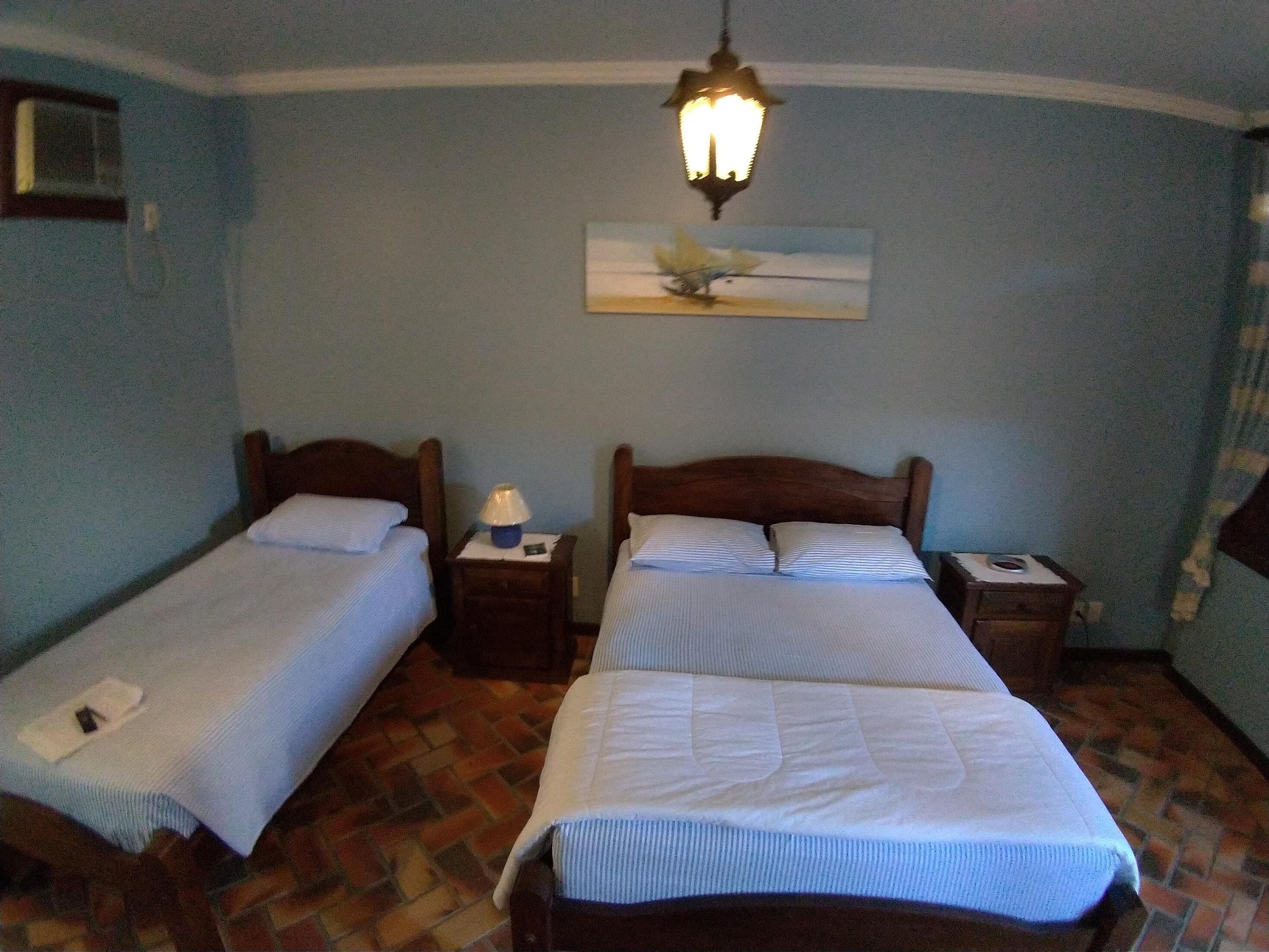 triple room (1 double bed + 1 single bed) | 1 bedroom, minibar, in-room safe, desk