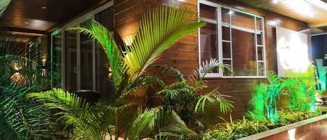 Overnattingsstedets uteområder