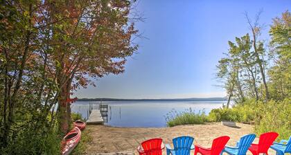 Interlochen Home on Green Lake w/ Dock & Beach!