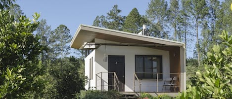 Façade de l’hébergement