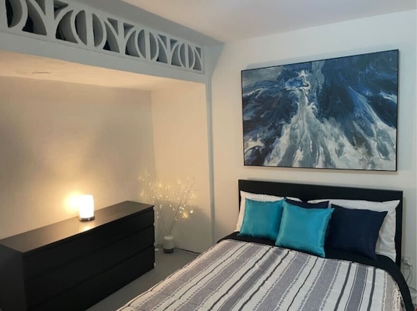 2 bedrooms, desk, iron/ironing board, free WiFi