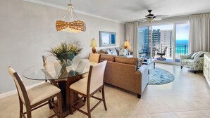 Condo, 3 Bedrooms | Living room | TV - Sterling Shores 902 by Destin Getaways (Destin)