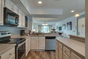 Huoneisto, 1 makuuhuone | Yksityinen keittiö