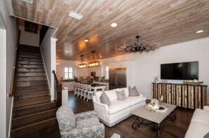 House, 6 Bedrooms | Living room | TV - Sunshine Retreat by Destin Getaways (Miramar Beach)