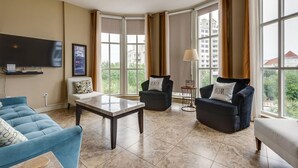 Condo, 3 Bedrooms | Living room | 35-inch flat-screen TV with cable channels, TV - Bahia at Sandestin by Destin Getaways (Miramar Beach)