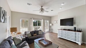 Townhome, 4 Bedrooms | Living room | TV - Blue Bonnet by Destin Getaways (Santa Rosa Beach)