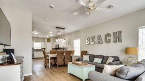 Townhome, 4 Bedrooms | Living room | TV - Blue Bonnet by Destin Getaways (Santa Rosa Beach)