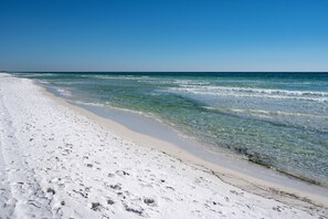 Condo, 2 Bedrooms | Beach | On the beach, white sand