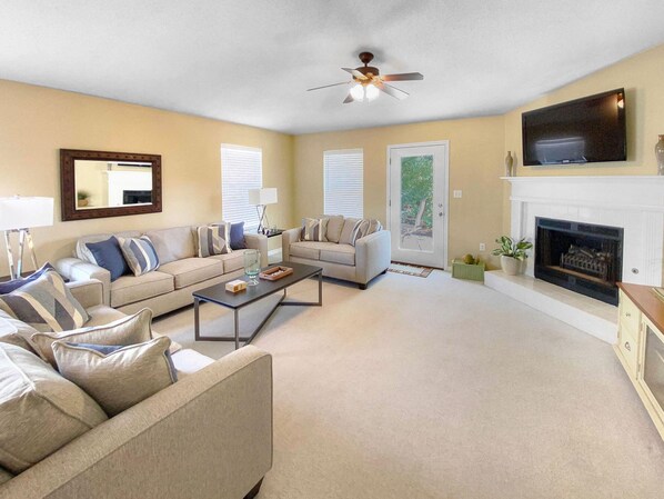 Ferienhaus, 4 Schlafzimmer | Wohnzimmer