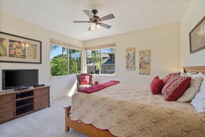 3 habitaciones, tabla de planchar con plancha y cuna de viaje 