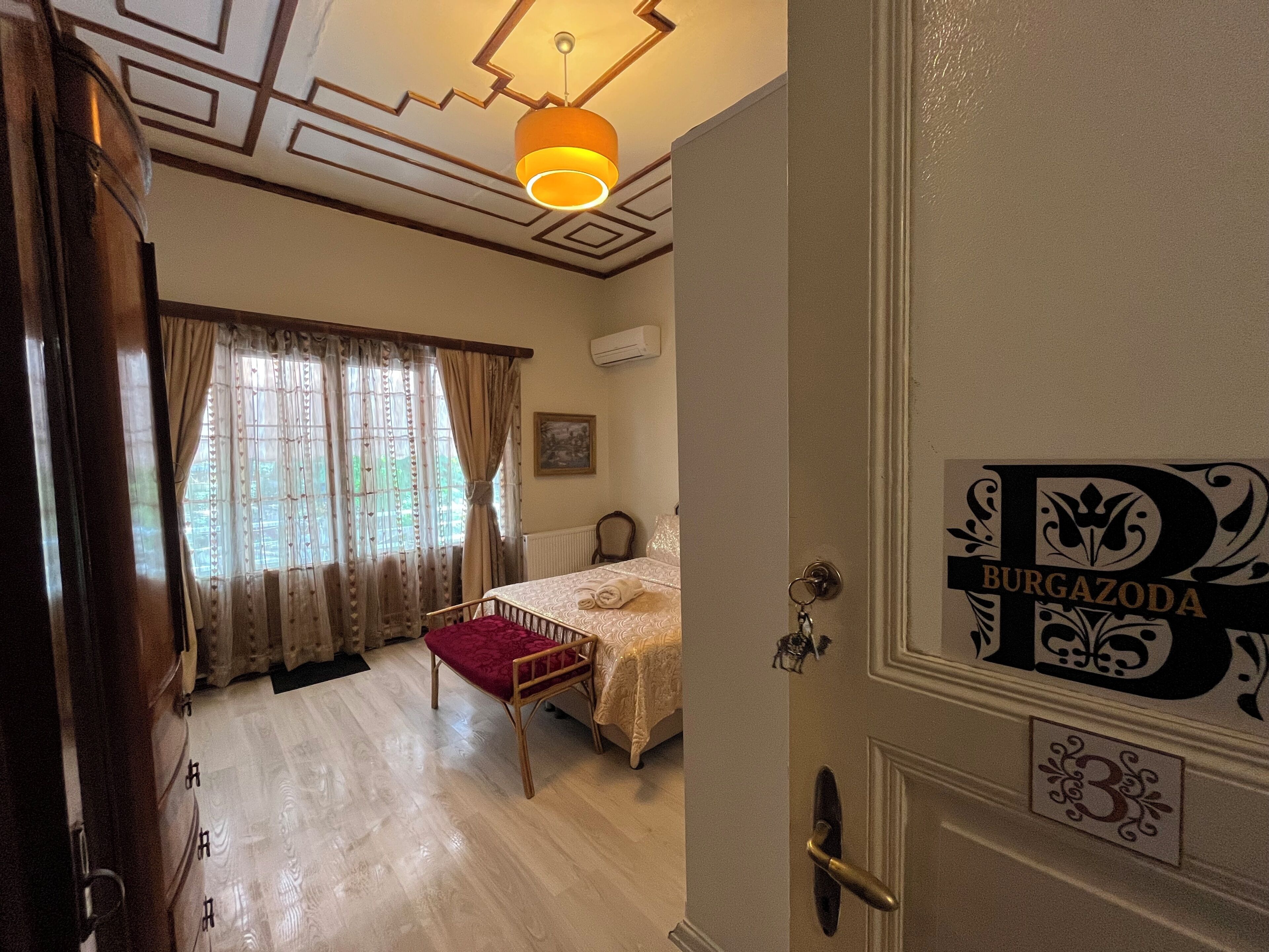 deluxe double room, 1 double bed, balcony (burgaz) | 1 bedroom, egyptian cotton sheets, premium bedding, minibar