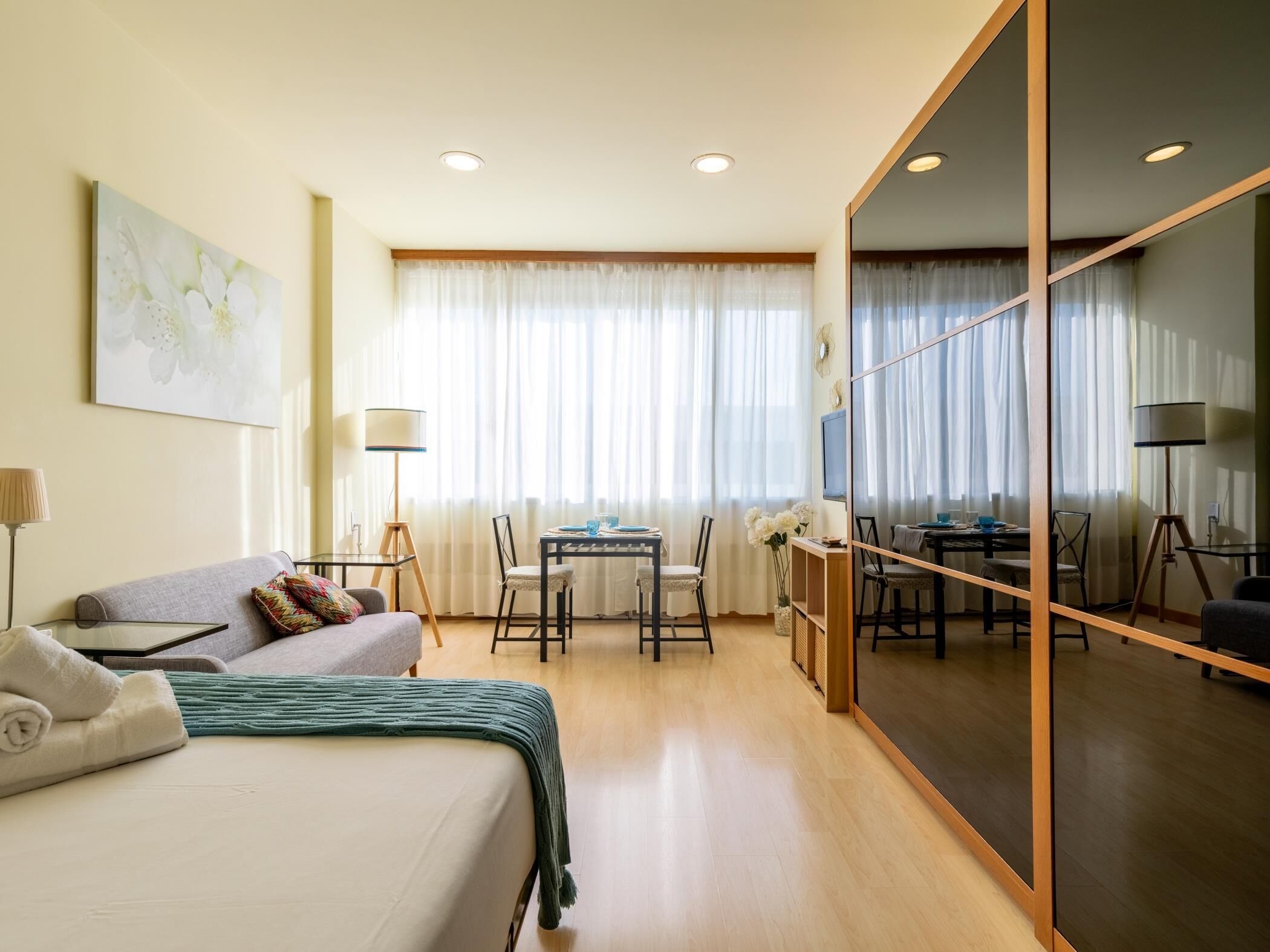 1 Schlafzimmer, Bügeleisen/Bügelbrett, Internetzugang, Bettwäsche