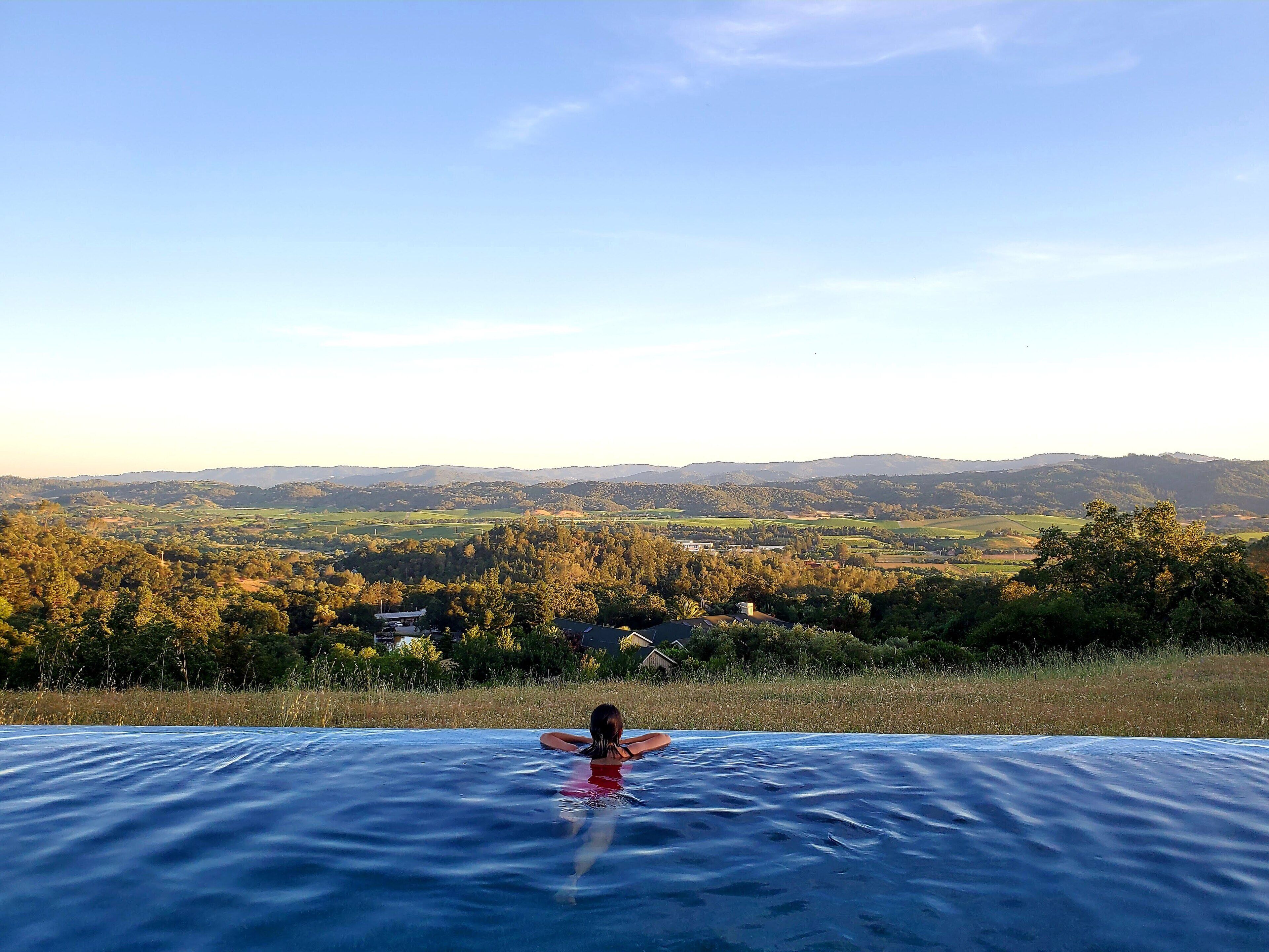 Außenpool, beheizter Pool