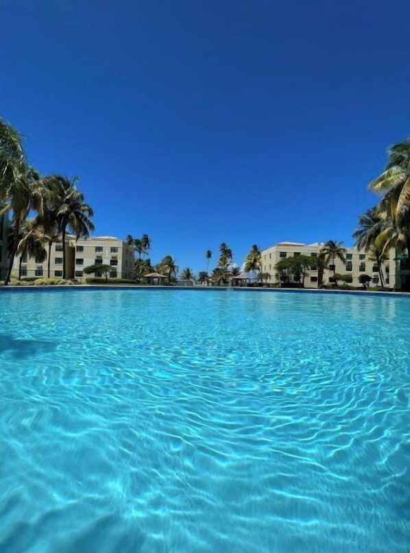 Alberca al aire libre 