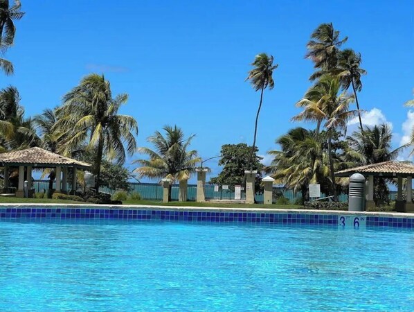 Alberca al aire libre 