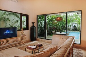 Villa - 1 sovrum - privat pool - trädgård | Utsikt från rummet