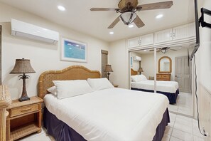 2 間睡房、熨斗/熨衫板、Wi-Fi、床單