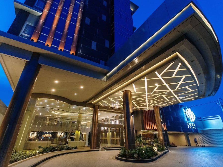 Front of property - evening/night