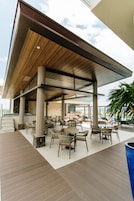 Outdoor pool, open 6:00 AM to 10:00 PM, sun loungers