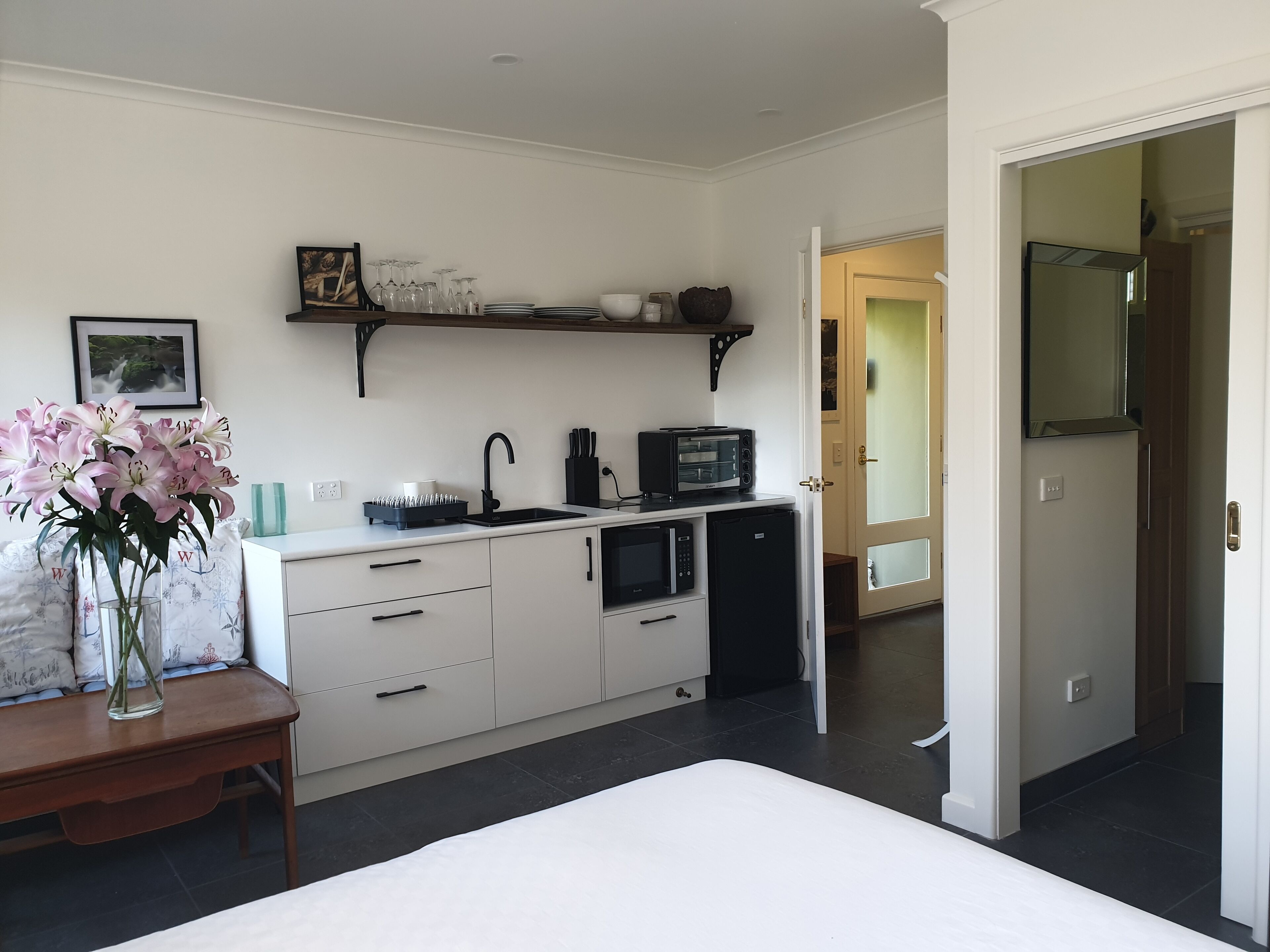 Exquisite rainforest sanctuary retreat for two in the Great Otway National Park.