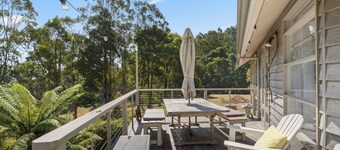 Retraite de forêt tropicale exquise pour deux dans le parc national de Great Otway.