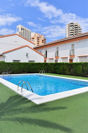 Alberca al aire libre 