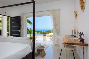 5 عدّة غرف نوم وخزنة داخل الغرفة ومكتب ومكواة/لوح كي