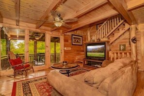 TV, fireplace, DVD player, foosball