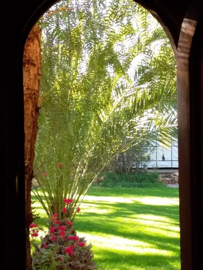 The return to calm and peace.