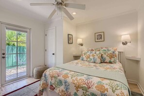 4 bedrooms, iron/ironing board, travel cot, WiFi
