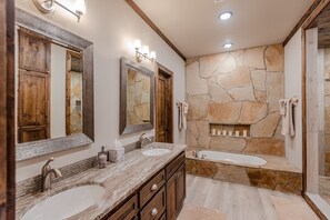 Hair dryer, towels