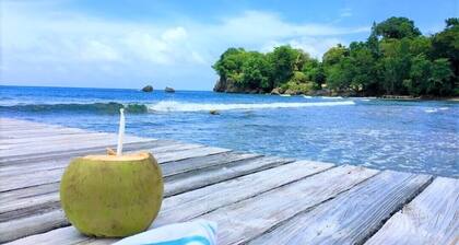 Wilks Bay Resort One-Bedroom Beachfront Apartment / Chef