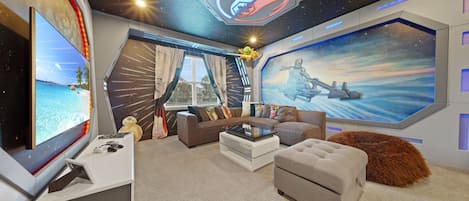 Televisión, consola de videojuegos