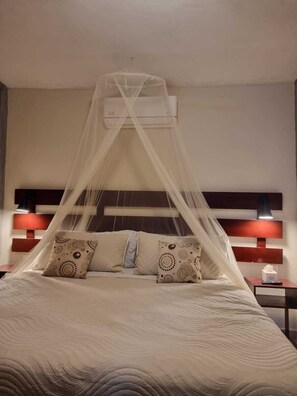 Egyptian cotton sheets, premium bedding, blackout curtains - Hotel Posada Rancho Los Laureles (Zacapala)