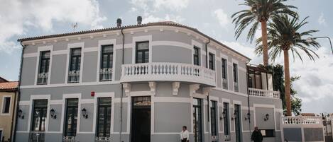 Fassade der Unterkunft