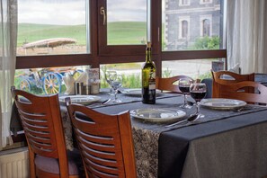 Frühstück und Abendessen, türkische Küche