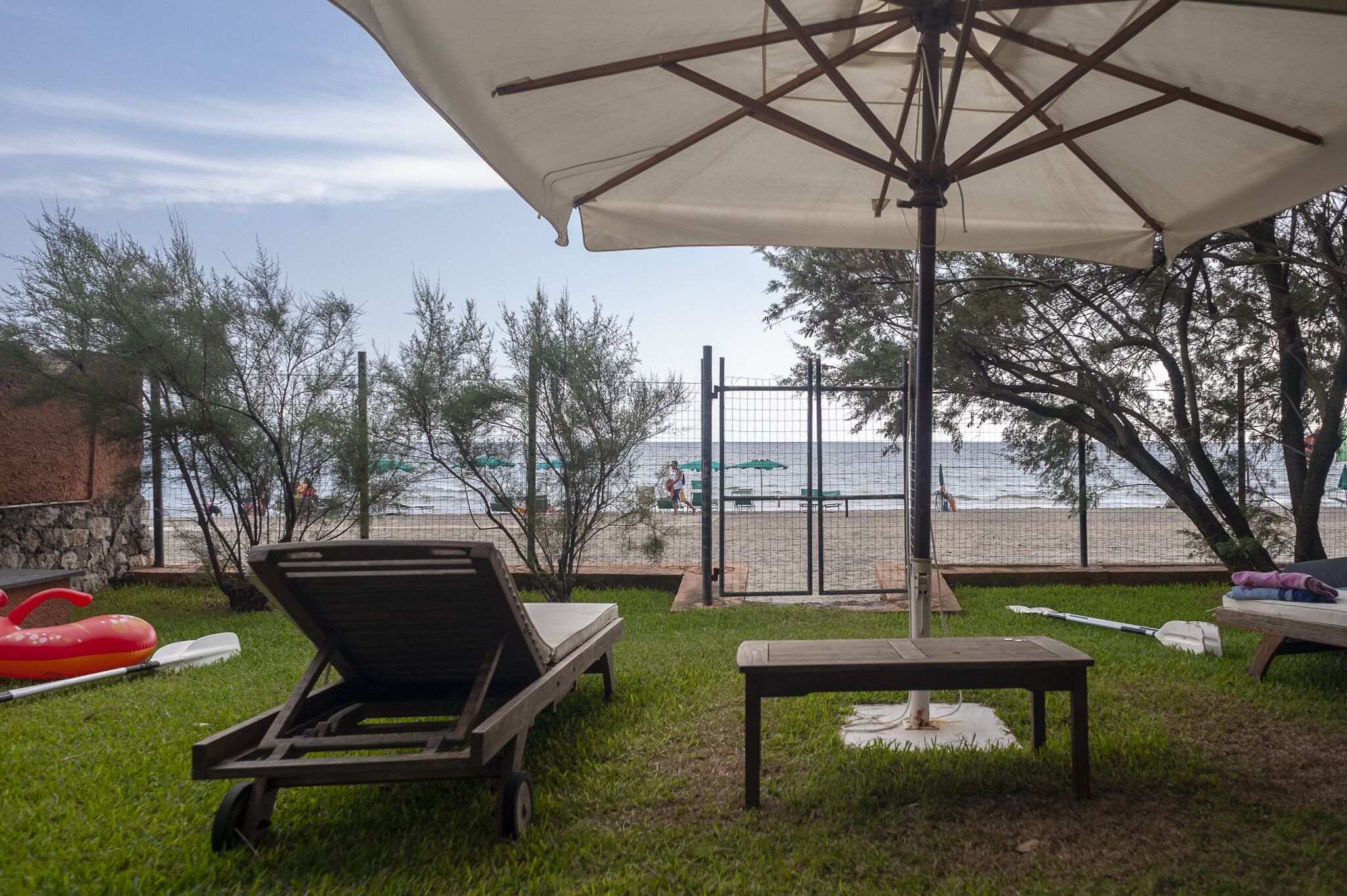 Villa Piccola Duna facing the sea exclusive direct access to the 50m beach