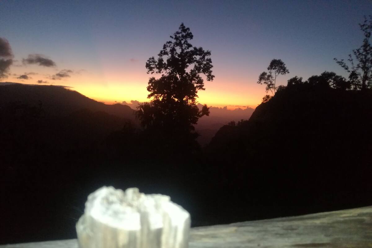 Pemandangan gunung