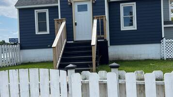 Fachada de la propiedad