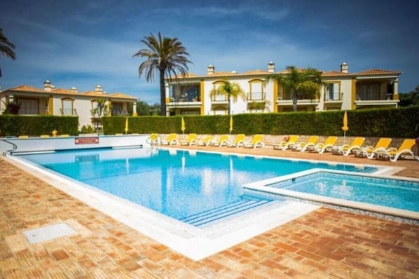 Indoor pool, outdoor pool