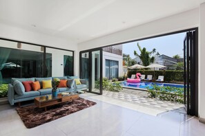 Lobby sitting area - Chieu Ha Village (Da Nang)