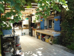 Enceinte de l’hébergement