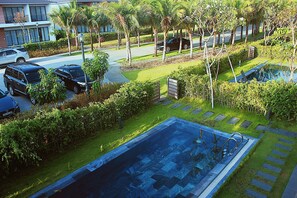 Deluxe-Villa, 3 Schlafzimmer | Blick vom Balkon
