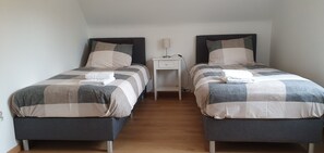2 slaapkamers, wifi, beddengoed
