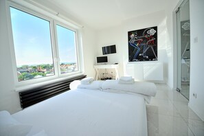 1 makuuhuone, silitysrauta/-lauta, Wi-Fi, vuodevaatteet