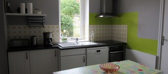 Komfortables Steinhaus mit großem Garten - Meerblick - Plage du Pont - 3 Schlafzimmer