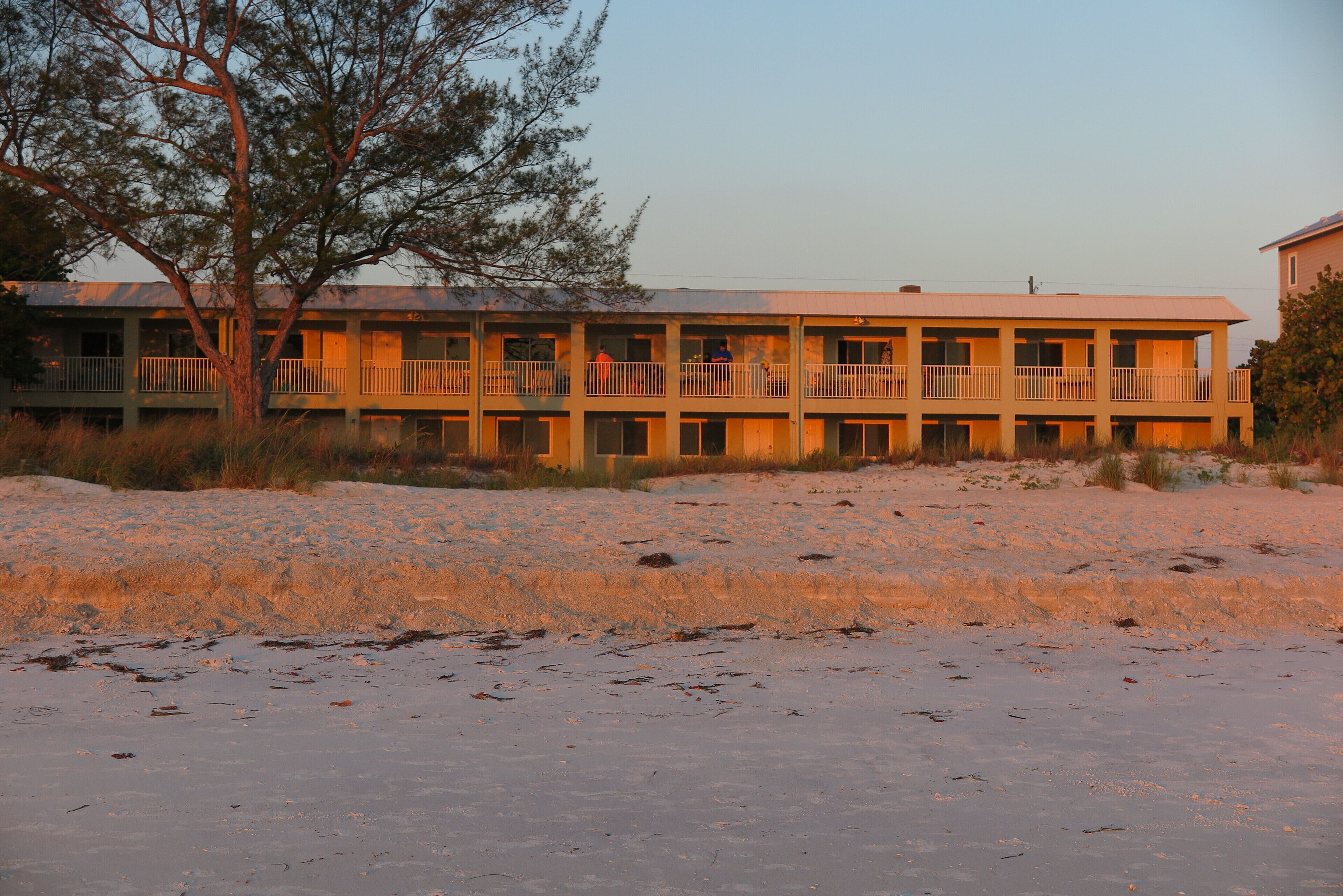 Beachfront 2B/1B Ground Floor. Step out your door onto the sand. Anna Maria.
